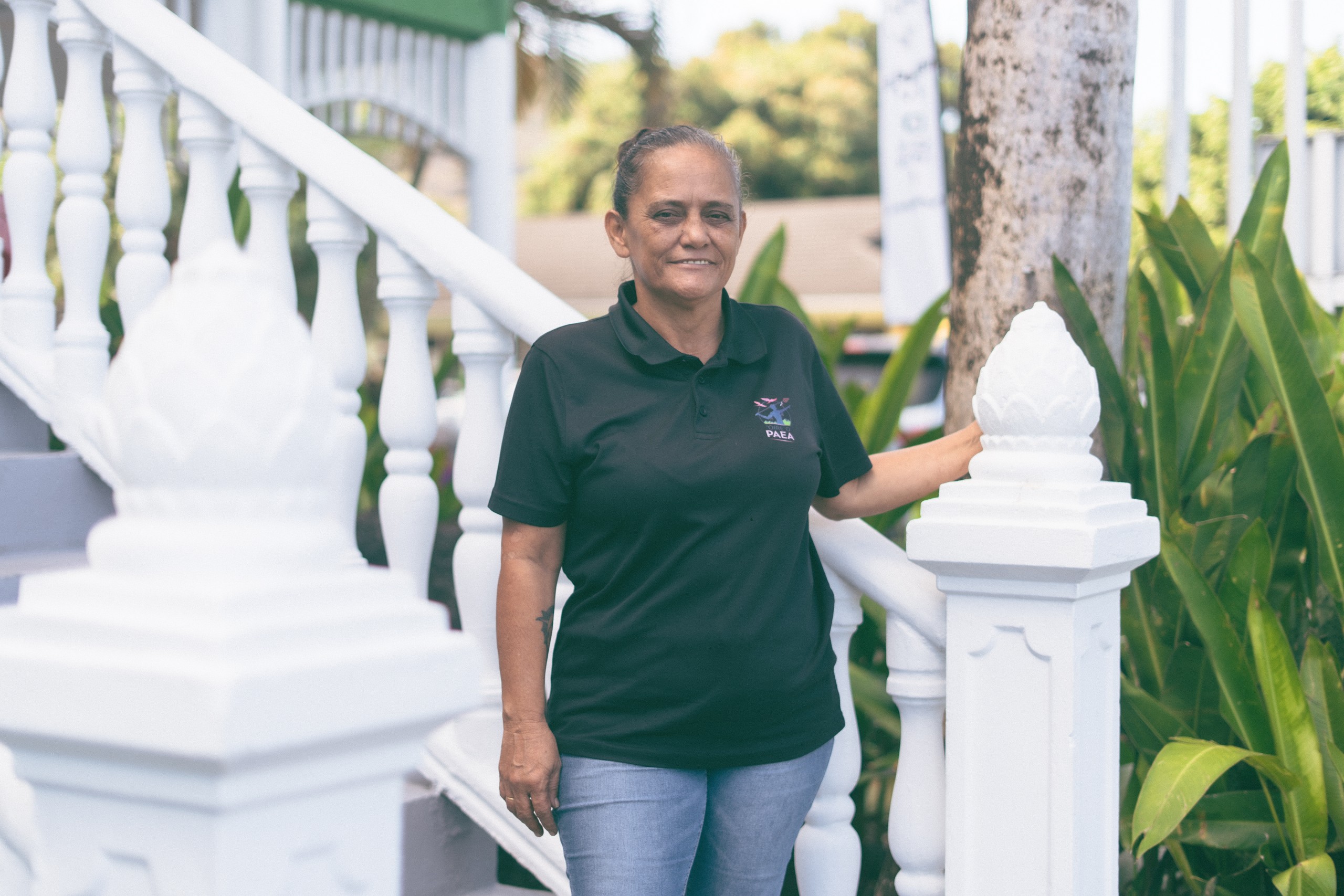 Maeva Beaury Mairie de Paea Femmes de Polynesie CGF Crédit : Cartouche Louise-Michèle